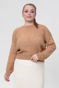 Джемпер SEWEL JW957 50-52 XL Кемел